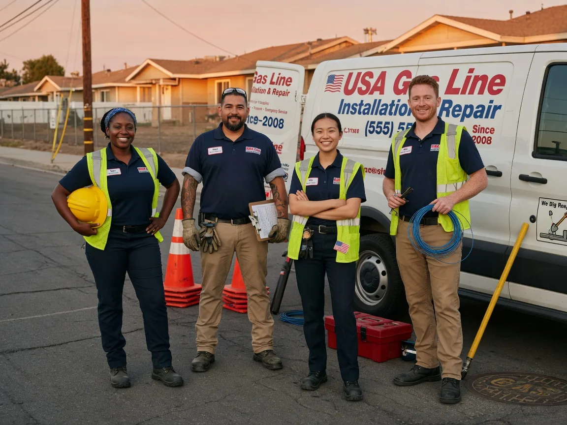 Gas Line Installation company in Pep, NM
